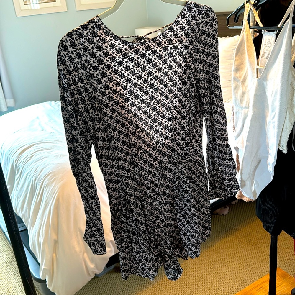 Zara bell sleeve romper